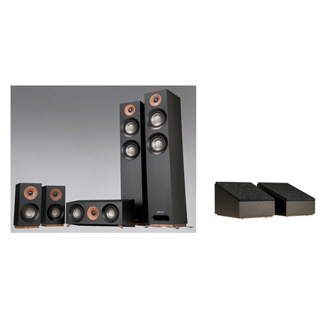 Pack enceintes Home Cinéma JAMO S807HCS+S8ATM BLACK