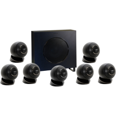 Pack enceintes Home Cinéma CABASSE PACK EOLE4 5.1.2 BLACK