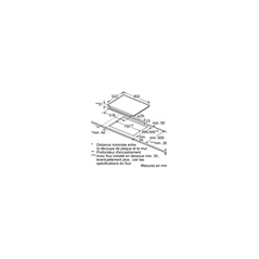 Plaque induction BOSCH PXE831FC1E