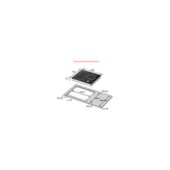 Plaque induction SAMSUNG NZ63N9777GKEF