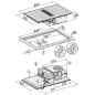 Plaque induction MIELE KMDA 7473 FL-U