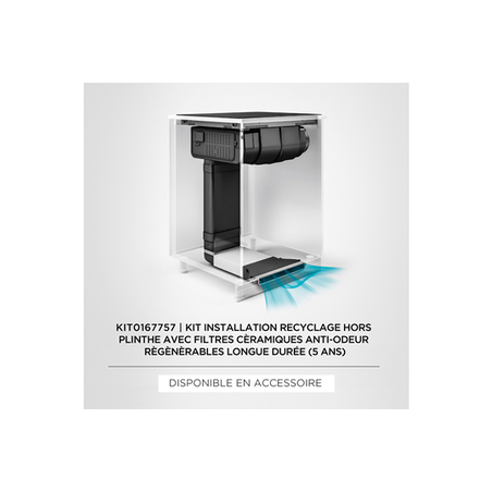 Plaque induction ELICA NT FIT XL BL/A/83 - EXTRACTION OU RECYCLAGE