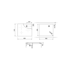 Plaque induction SMEG SI1M7643B