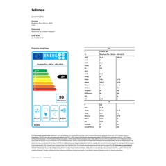 Plaque induction FALMEC QUANTUMPRO3420