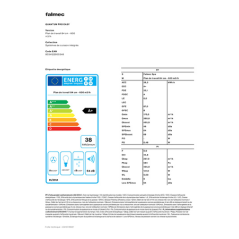 Plaque induction FALMEC QUANTUMPRO3421