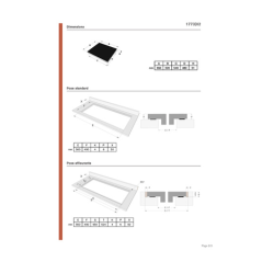 Plaque induction NOVY TABLE PRO INDUCTION 4 FEUX 1773