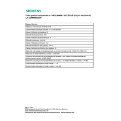 Plaque induction SIEMENS EX875LX57E