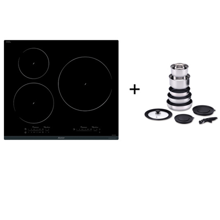Plaque induction SAUTER SPI234B + SET CASSEROLERIE