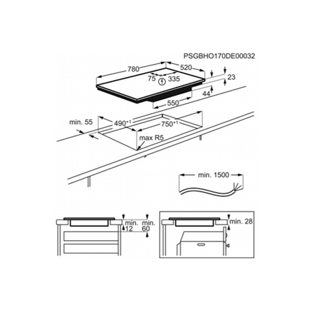 Plaque induction ELECTROLUX EIT814