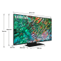 TV LED SAMSUNG TV SAMSUNG NEO QLED 55'' QE55QN90B 4K UHD NOIR TITANE