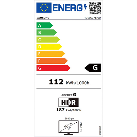 TV LED SAMSUNG TU75CU7175 189CM 2023