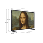TV LED SAMSUNG TV SAMSUNG THE FRAME 50" QLED QE50LS03B