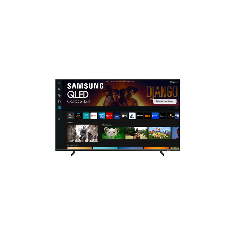 TV LED SAMSUNG TQ50Q68C QLED 125CM 2023