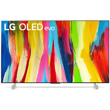 TV OLED LG OLED42C2 4K UHD 42'' SMART TV BLANC GRIS