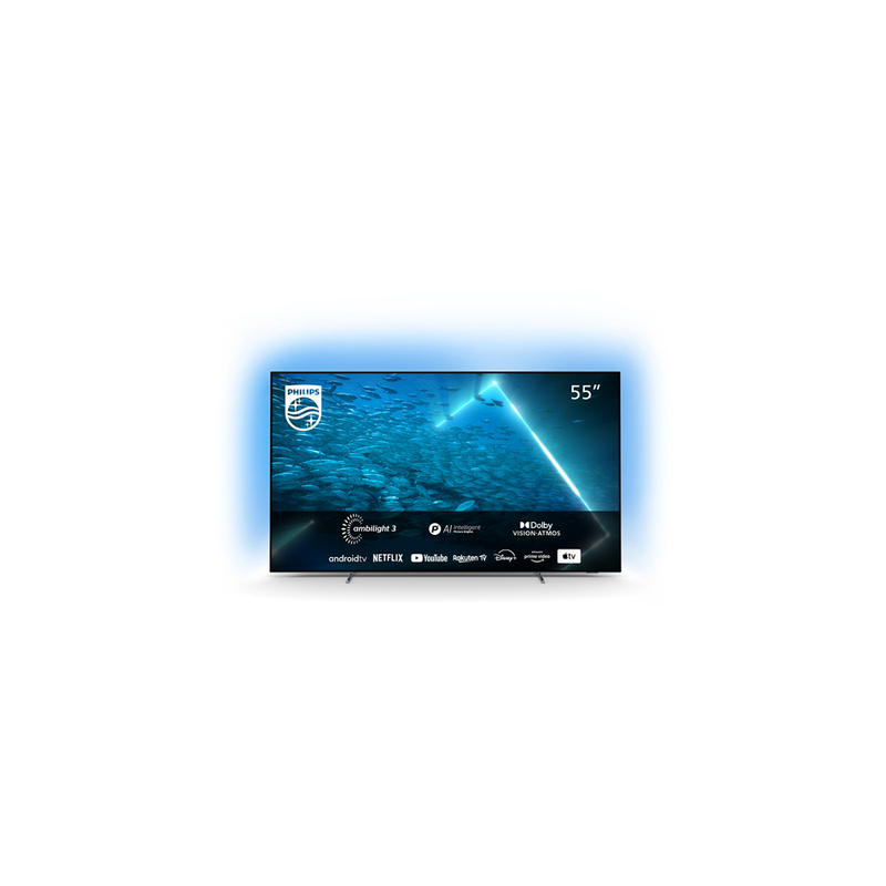 TV OLED PHILIPS TV PHILIPS 55OLED707 ANDROID 4K UHD OLED 139 CM