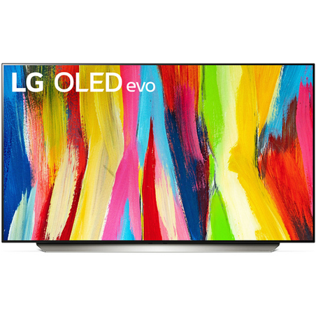 TV OLED LG 48C2 4K UHD 48'' SMART TV BLANC GRIS