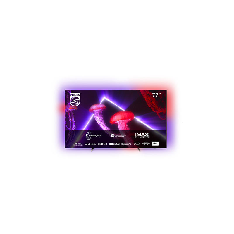 TV OLED PHILIPS TV PHILIPS 77OLED807 77'' OLED AMBILIGHT 4K UHD ANDROID TV