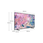 TV LED SAMSUNG QLED 85'' QE85Q60B 4K UHD NOIR