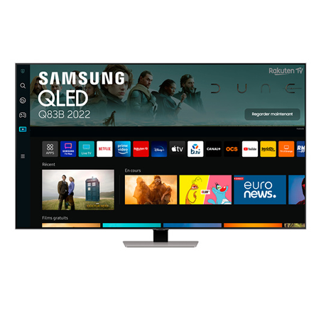 TV LED SAMSUNG QLED 65'' QE65Q83B 4K UHD ARGENT