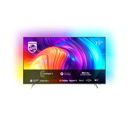 TV LED PHILIPS AMBILIGHT 75PUS8807/12 189 CM 4K UHD ANDROID TV 100HZ
