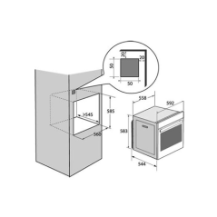 Four DE DIETRICH DOP8360W