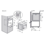 Four DE DIETRICH DOP8575W