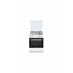 Cuisinière mixte ROSIERES RGG663CSW/E - CUISINIÈRE - POSE LIBRE - LARGEUR : 59.8 CM - PROFONDEUR : 61 CM - HAUTEUR : 86 CM