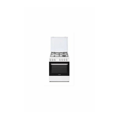 Cuisinière mixte ROSIERES RGG663CSW/E - CUISINIÈRE - POSE LIBRE - LARGEUR : 59.8 CM - PROFONDEUR : 61 CM - HAUTEUR : 86 CM