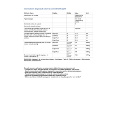 Cuisinière induction AEG CIB6470APM