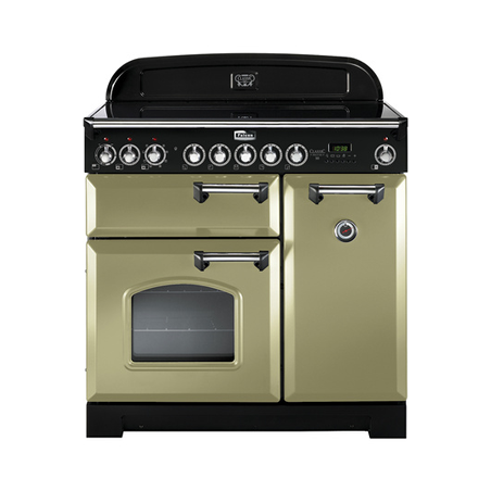 Cuisinière induction FALCON VERT OLIVE CHROME 90 CM INDUCTION CDL90EIOG/C-EU