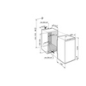 Réfrigérateur 1 porte LIEBHERR IRE4101-20 - ENCASTRABLE 122CM
