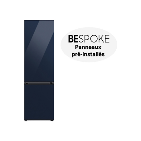 Refrigerateur congelateur en bas SAMSUNG RB38A7B5D41 GLAM NAVY BESPOKE