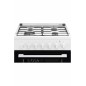 Cuisinière mixte GENERIQUE CUISINIÈRE MIXTE ELECTROLUX LKK620000W 4 FOYERS 54L ÉLECTRIQUE BOUTON GRIL BLANC