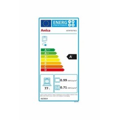 Cuisinière mixte AMICA ACM7037B/1 - CUISINIÈRE - POSE LIBRE - LARGEUR : 60 CM - PROFONDEUR : 60 CM - HAUTEUR : 85 CM