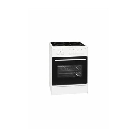 Cuisinière vitrocéramique EXQUISIT ECM6-4 - CUISINIÈRE - POSE LIBRE - LARGEUR : 60 CM - PROFONDEUR : 62 CM - HAUTEUR : 83 CM