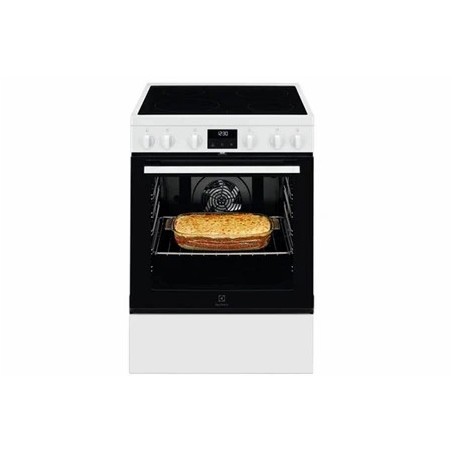 Cuisinière vitrocéramique ELECTROLUX SURROUNDCOOK 600 LKR64850AW - CUISINIÈRE - POSE LIBRE - LARGEUR : 59.6 CM