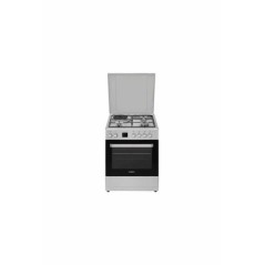 Cuisinière mixte ROSIERES RGE660CMX/E - CUISINIÈRE - POSE LIBRE - LARGEUR : 59.8 CM - PROFONDEUR : 61 CM - HAUTEUR : 93.6 CM