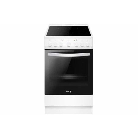 Cuisinière vitrocéramique FAGOR CUISINIÈRE VITROCÉRAMIQUE 65L 4 FEUX BLANC FACV103B