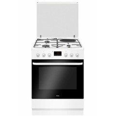 Cuisinière mixte AMICA ACM7037B - CUISINIÈRE - POSE LIBRE - LARGEUR : 60 CM - PROFONDEUR : 60 CM - HAUTEUR : 85 CM