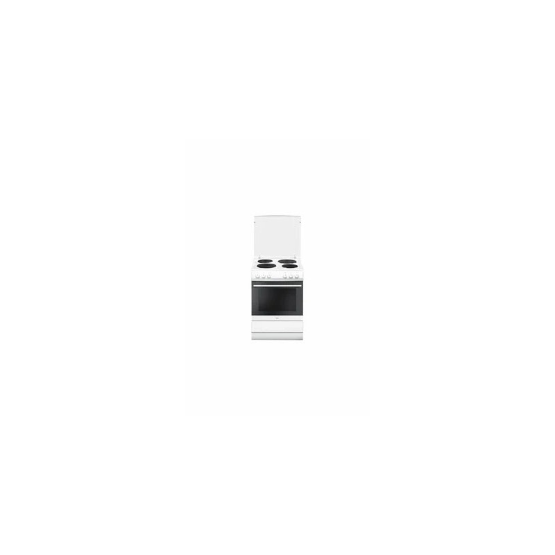Cuisinière électrique AMICA SHE 11660 W - CUISINIÈRE - POSE LIBRE - LARGEUR : 60 CM - PROFONDEUR : 60 CM - HAUTEUR : 85 CM