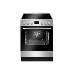 Cuisinière mixte AMICA CUISINIÈRE VITROCÉRAMIQUE 65L 4 FEUX INOX ACV3504X
