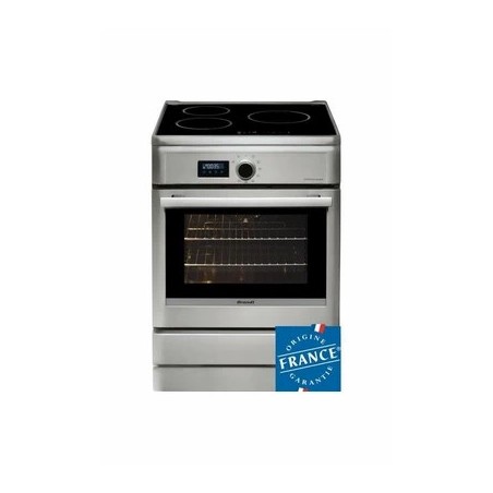 Cuisinière mixte BRANDT BCI6658T - CUISINIÈRE - POSE LIBRE - LARGEUR : 60 CM - PROFONDEUR : 61.8 CM