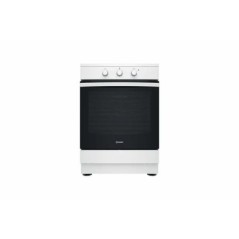 Cuisinière induction INDESIT IS67IQ5PCW - CUISINIÈRE - POSE LIBRE - AVEC SYSTÈME AUTO-NETTOYANT