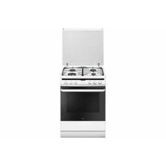 Cuisinière mixte AMICA CUISINIÈRE MIXTE 618GEH3.33HZPTAN(W) 62L GRIL CHALEUR PULSÉE ÉCRAN ÉCLAIRAGE INTÉRIEUR BLANC