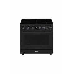 Cuisinière induction SMEG MASTER C91IEA9 - CUISINIÈRE - POSE LIBRE - LARGEUR : 89.8 CM - PROFONDEUR : 65.1 CM