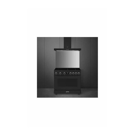 Cuisinière induction SMEG MASTER C91IEA9 - CUISINIÈRE - POSE LIBRE - LARGEUR : 89.8 CM - PROFONDEUR : 65.1 CM