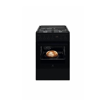 Cuisinière mixte ELECTROLUX LKM624011K - CUISINIÈRE - POSE LIBRE - LARGEUR : 60 CM - PROFONDEUR : 60 CM - HAUTEUR : 88.9 CM