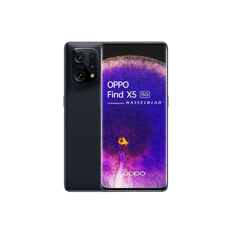 Oppo Find X5 5G Noir - 256 Go - 8 Go Oppo Find X5 5G Noir - 256 Go - 8 Go