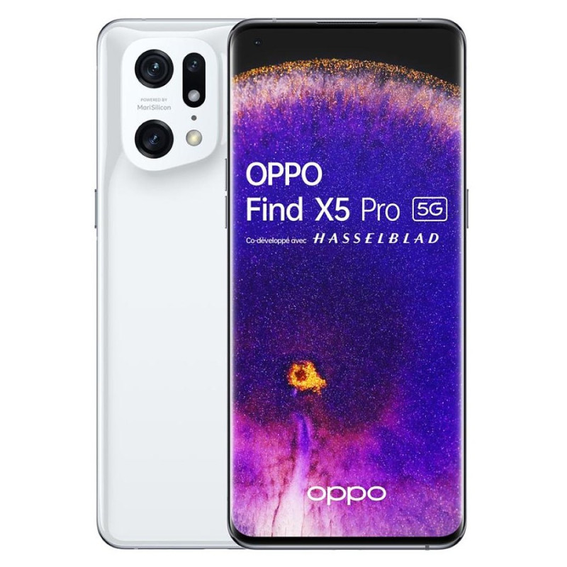 Oppo Find X5 Pro 5G Blanc - 256 Go - 12 Go Oppo Find X5 Pro 5G Blanc - 256 Go - 12 Go
