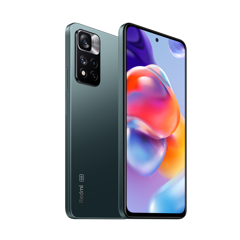 Xiaomi Redmi Note 11 Pro+ 5G 128 Go Double SIM Vert forêt